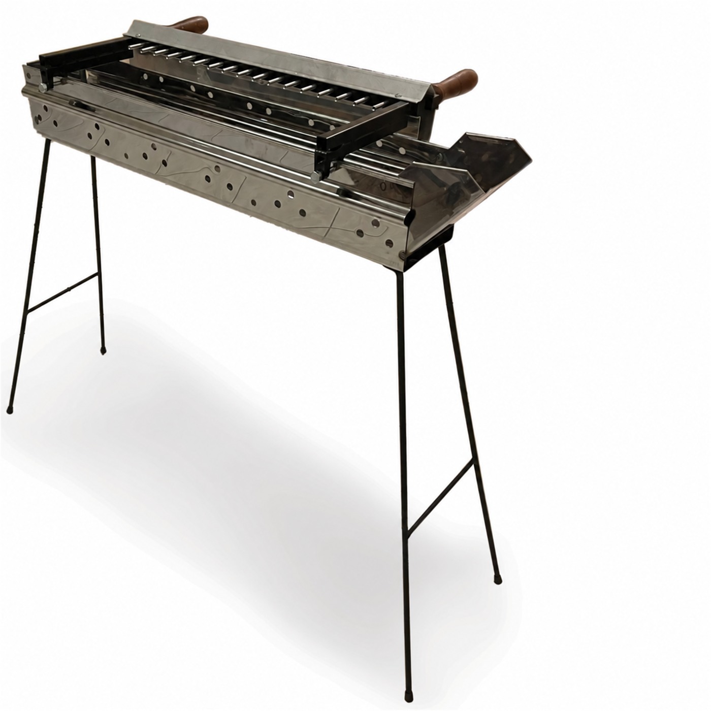 Fornacella automatizzata gira arrosticini — 17 slot
