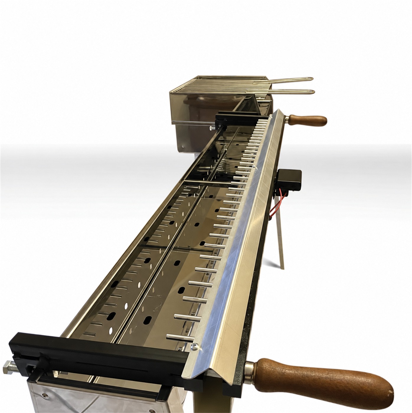Fornacella automatizzata con braciere inox — 31 slot